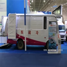 China Caminhão de carga mini frio armazenamento refrigerado caminhão à venda fabricante