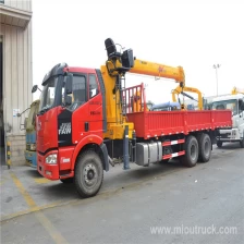 Китай Новый грузовик Китай Faw 6 x 4 монтируется кран поставщика и продавать хорошее качество производителя