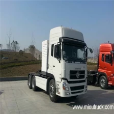 China Caminhão do trator de GNV preço de caminhão chinês Dongfeng 375 hp 6 X 4 para venda fabricante