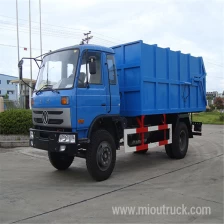 porcelana Rechazar camión compactador Dongfeng 145 alta calidad volcado tipo camión de basura China fabricante fabricante