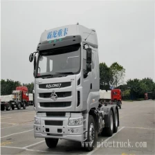 China china penjualan panas 6x4 10-wheel drive EURO 4 pelepasan LZ4251QDCA standard enjin diesel 40 tan trak 380hp treler pengilang