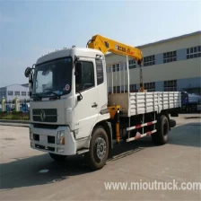 Tsina china supplier Dongfeng 4x2 trak mount crane haydroliko truck crane china supplier Manufacturer