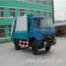 China dongfeng 4 * 2 160hp lori sampah untuk dijual pengilang