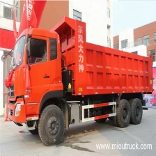 China Dongfeng trak hutan harga 350hp dump truk 6 x 4 untuk dijual pengilang
