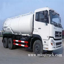 الصين دونغفنغ كينلاند 6 × 4 محرك الأقراص نوع م³ 16 حجم قدرة الصرف الصحي شفط شاحنة للبيع الصانع
