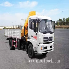 China flatbed tow truck wrecker with crane for sale fabricante