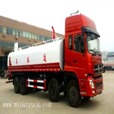China water truck 8*4 Euro4 21ton fire sprinkler for rescuing dongfeng tianlong brand(HLQ5311GSSD) manufacturer