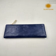 China Bifold moda fornecedor de carteira, fábrica de carteira de acordeão, bolsa de couro equipe Sun fabricante