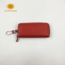 China Ladies Leather Wallet, women's genuine leather wallet, slim RFID blocking genuine leather wallet manufacturer