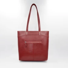 China Leather Tote bag-Tote bag for women-Cowhide leather woman bag manufacturer