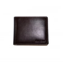 China Middle men's leather wallet supplier-Vegetable leather cowhide manufacturer