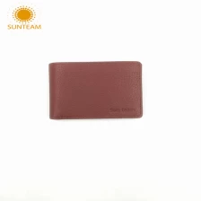 China men's slim leather wallet supplier, front pocket leather wallet manufacturers, Money Clip leather wallet supplier manufacturer