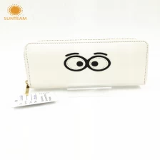 China Frauen berühmte Marke Lederbrieftasche, Geldbörse Großhandel Top-Qualität Leder-Brieftasche, Fabrik-Preis Customized Logo Hersteller