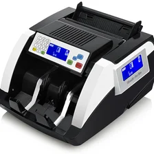 China O contador duplo LCD UV + MG + IR do contador do dinheiro da exposição detecta máquinas do contador de Bill fabricante