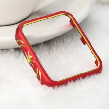 China CBAW07 Apple Watch Case Bling Shiny Aluminum Protective  Bumper manufacturer