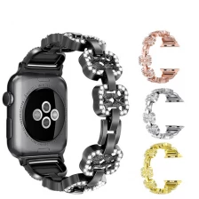 Cina Cinturino in metallo con cinturino in acciaio inossidabile con strass Bling moda CBAW10 produttore