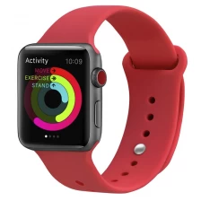 China CBAW17 21 kleuren zachte siliconenrubber vervangende sportband fabrikant