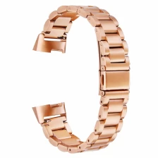 Cina Cinghia in acciaio inossidabile a 3 collegamenti CBFC02 per Fitbit Charge 3 produttore