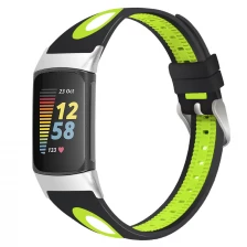 Çin CBFC5-13 Spor Yumuşak Silikon Kayış Yedek Band Fitbit Şarj 5 için üretici firma