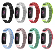 Cina Gancio adesivo CBFL02 Gancio adesivo e cinturino in nylon in nylon in tessuto per Fitbit Luxe Fitness Watch produttore