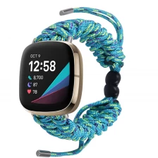 中国 CBFV01調節可能なパラコード傘ロープ編組ナイロンウォッチストラップFITBIT versa 3センス メーカー