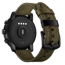 الصين CBHA1001 Trendybay 22mm استبدال الجلد ووتش حزام مع مشبك معدني غير القابل للصدأ الصانع