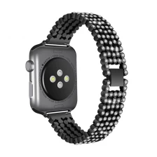 Cina Cinturino per orologio in metallo con strass Bling CBIW1030 per Apple Watch 38mm 42mm produttore