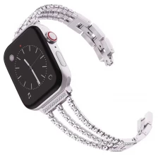 China CBIW1054 Diamond Rhinestone Metal Jewelry Wristband Strap For Apple Watch 4 3 2 1 manufacturer