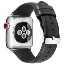 China CBIW1057 Crazy Horse Pattern - Uhrenarmbänder aus echtem Leder für Apple Watch Hersteller