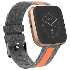 China CBIW140 Reflective Strip Canvas Uhrenarmband für Apple Smart Watch Hersteller