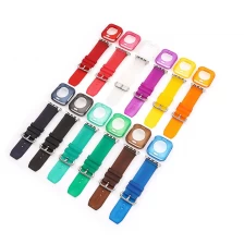 Cina CBIW241 Commercio all'ingrosso 2 in 1 Cinturino TPU Cancella + Bandas per cinturini per orologi Apple 38mm 40mm 42mm 44mm produttore