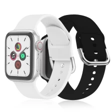 الصين CBIW412 أسعار الجملة الفاخرة المطاط watchband السيليكون ووتش حزام لتفاح سيليكون ووتش الفرقة الصانع