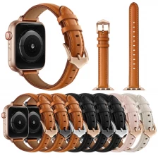 China CBIW419 echtes Leder-Uhr-Uhrband für IWATCH-Leder-Gurtenarmband für Apple-Uhr Hersteller