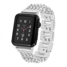 porcelana CBIW450 TrendyBay Watch Correa de metal Reloj de reloj para Apple Watch 40mm 44mm 38mm 42mm 41mm 45mm fabricante