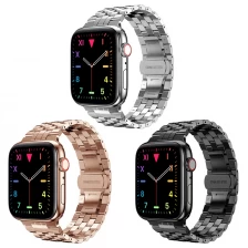 الصين CBIW477 الفولاذ المقاوم للصدأ الأشرطة المعدنية Watchband ل iWatch SE Series 7 6 5 4 3 2 1 الصانع