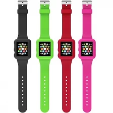 Cina CBIW70 Soft Silione Cinturino per orologio con custodia protettiva per Apple Watch produttore