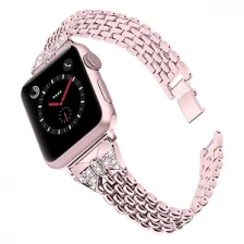 China CBIW72 Luxury Alloy Watch Band For iWatch Smart Watch Strap manufacturer