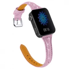 Cina Cinturino in pelle CBMU14 Bling per Xiaomi mi Smart Watch produttore