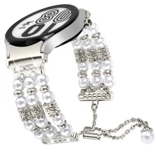 Chiny CBSGW-28 Modna biżuteria paski bransoletki dla Samsung Galaxy Watch 5 40 mm 44 mm Watch4 42 mm 46 mm Smartwatch producent