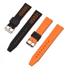 China CBUS14 20mm 22mm 24mm 26mm Silicone Watch Strap manufacturer