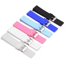 China CBUS15 12mm 14mm 16mm 18mm 20mm 22mm 24mm Silicone Watch Band manufacturer