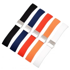 China CBUS27 14mm 16mm 18mm 20mm 22mm Silicon Watch Band manufacturer
