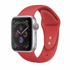 China CBWB73 Trendybay dubbele pins zachte siliconen sportband vervangende banden voor Apple Watch fabrikant