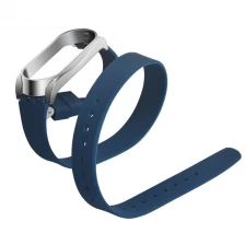 الصين CBXM311 استبدال مزدوج جولة سيليكون طويل الشريط ل Xiaomi Mi Band 3 الصانع