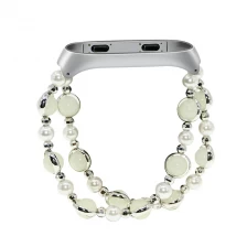 Cina CBXM336 Bracciale elastico elasticizzato perlato a mano luminoso per Xiaomi Mi Band 3 2 produttore