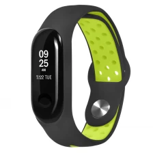 China CBXM341 ademende zachte fitness sport siliconen vervanging riem voor xiaomi mi band 3 fabrikant