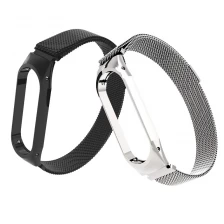 الصين CBXM363 المغناطيسي إغلاق الشريط الفولاذ المقاوم للصدأ ميلانيز ل Xiaomi Mi Band 3 الصانع
