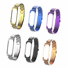 Cina Cinturino per cinturino in metallo con cinturino in acciaio inossidabile a 3 fili con cinturino Mi Band 4 CBXM403 produttore