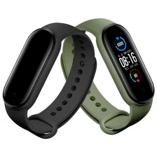 China CBXM502 Sport Silicone Wrist Wristband Strap For Xiaomi Mi Band 5 Strap manufacturer