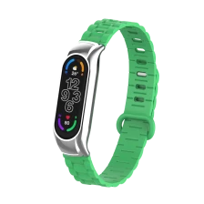 China CBXM7-15 Metal Case Soft TPU Watch Strap For Xiaomi Mi Band 7 Smart Watch Wristband manufacturer